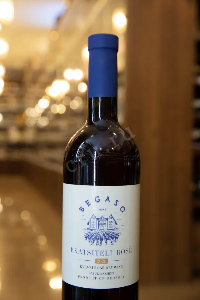 В магазине Крю Профи Begaso Rkatsiteli Rose Kvevri 2020 0.75 л