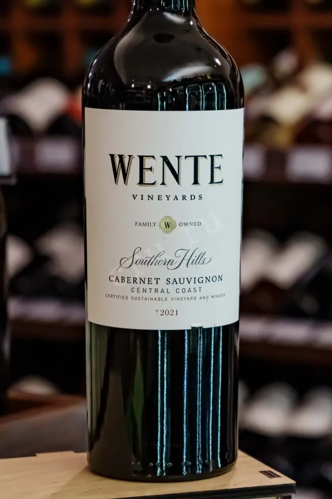 В магазине Крю Профи Wente Vineyards Southern Hills Cabernet Sauvignon 2021 0.75 л