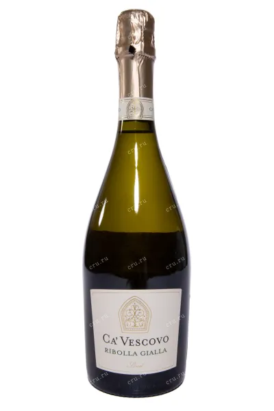 Игристое вино Zonin Ca’ Vescovo Ribolla Gialla Brut 2023 0.75 л