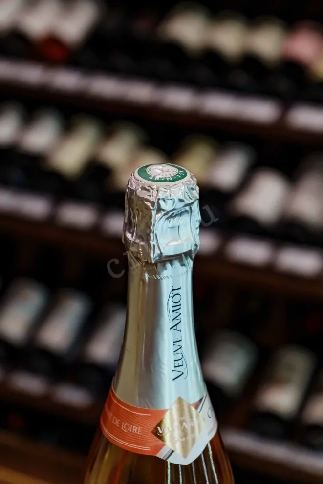 Пробка Veuve Amiot Cremant de Loire Rose 2021 0.75 л