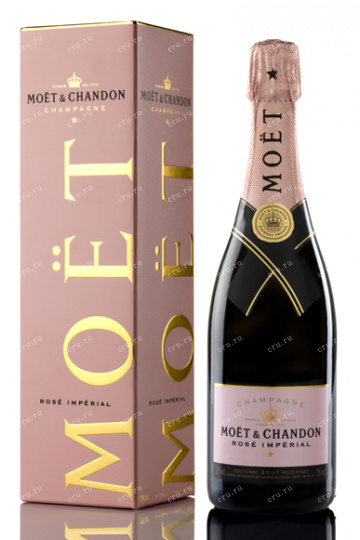 Шампанское Moet & Chandon Rose Imperial 2020 0.75 л