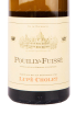 Этикетка вина Lupe-Cholet Pouilly-Fuisse AOC 2019 0.75 л