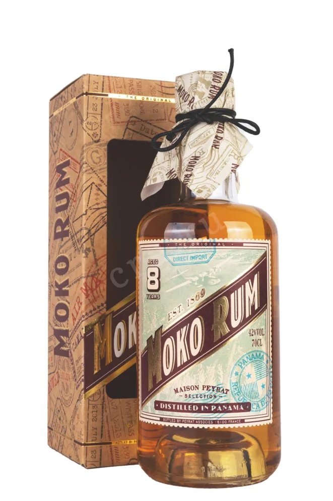 Ром Moko Panama 8 Years gift box  0.7 л