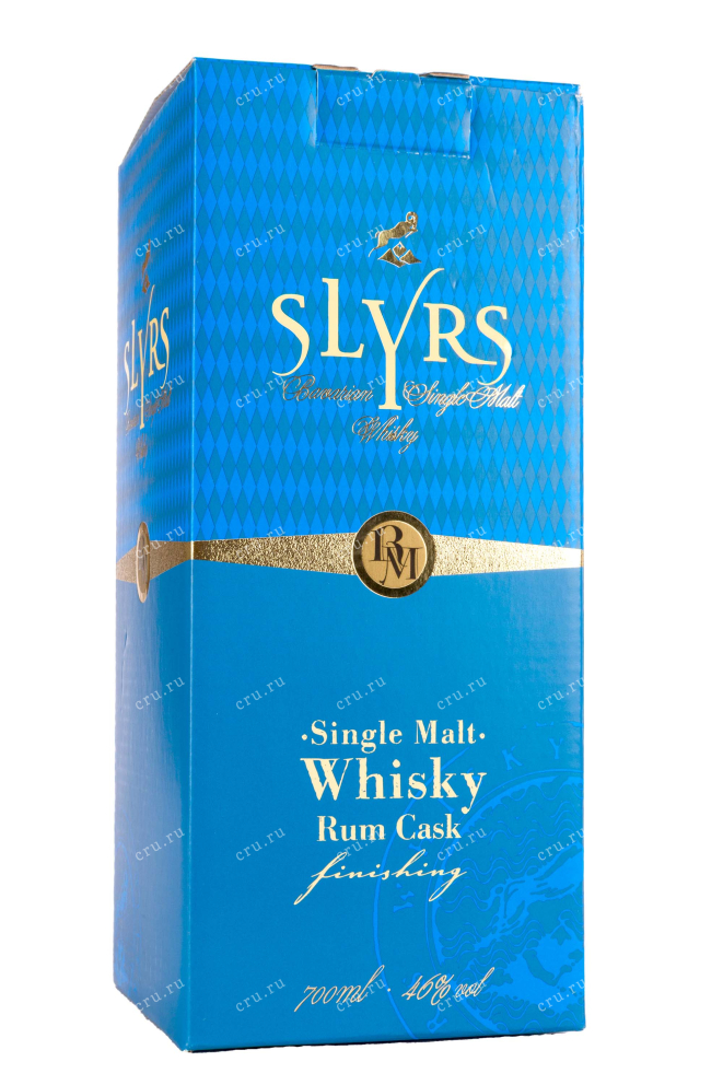 Подарочная коробка Slyrs Rum Cask gift box 0.7 л