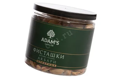 Фисташки Adam's Garden Акбари Жареные Солёные 175 г