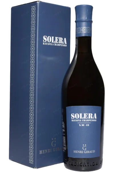 Вино Henri Giraud Ratafia Champenois Solera in gift box 2020 0.5 л