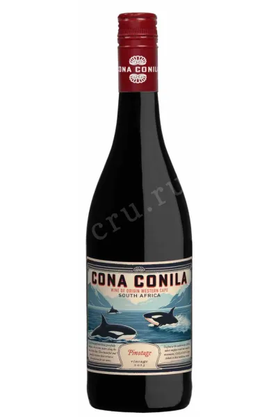 Вино Cona Conila Pinotage Western Cape WO  0.75 л