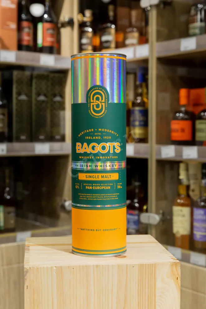 Пробка Bagots Single Malt in tube 0.7 л