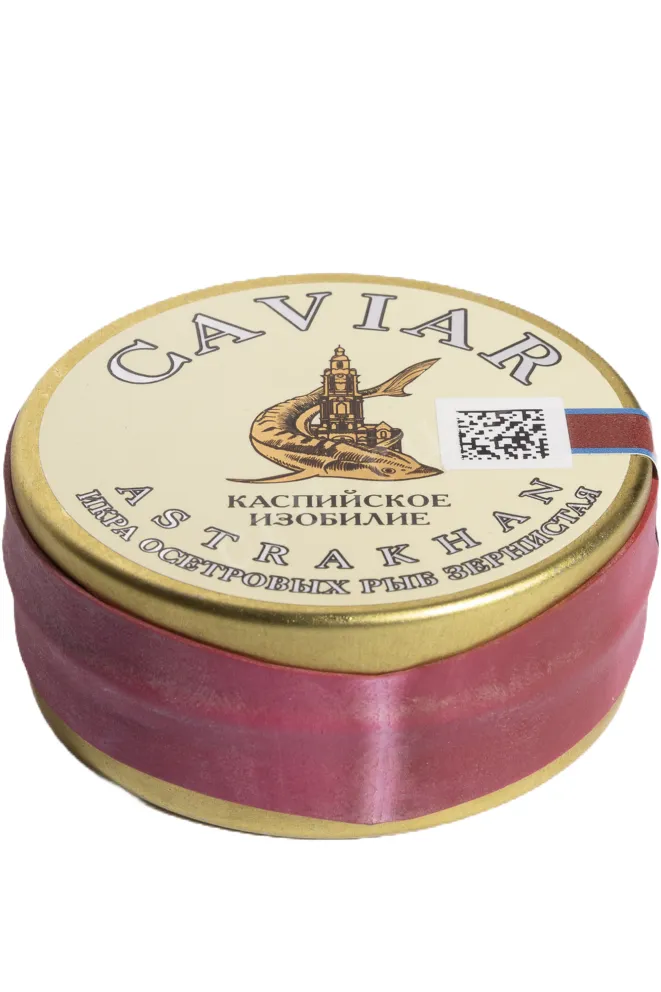 Икра Осетровая Зернистая Астраханская 125 г