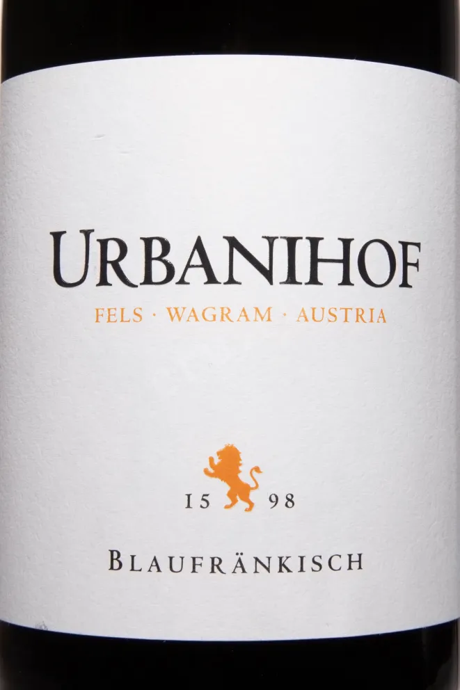 Этикетка Urbanihof Blaufrankisch 2023 0.75 л