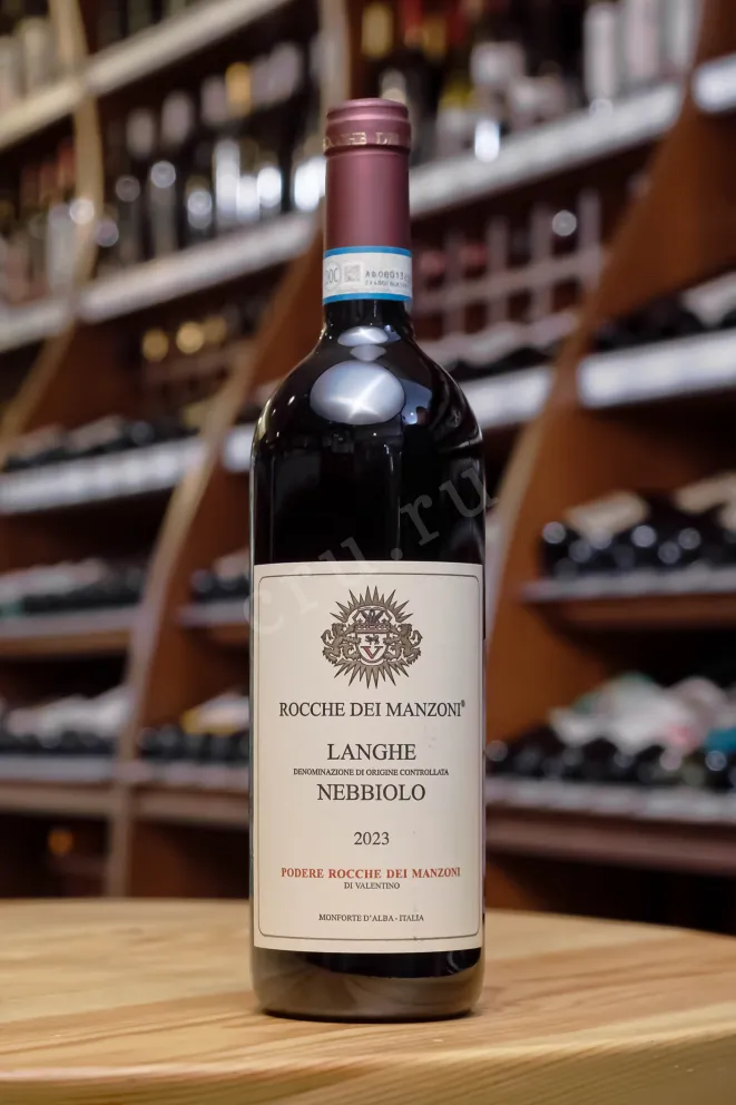 В магазине Крю Профи Rocche Dei Manzoni Nebbiolo Langhe DOC 2023 0.75 л