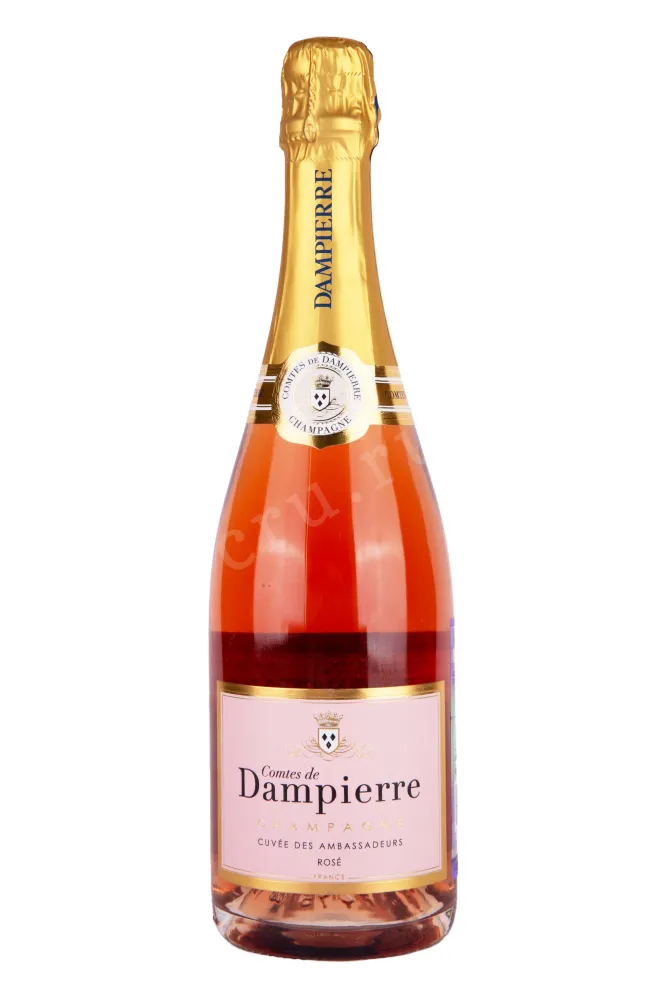 Этикетка Comt Audoin de Dampierre Brut Rose 2019 0.75 л