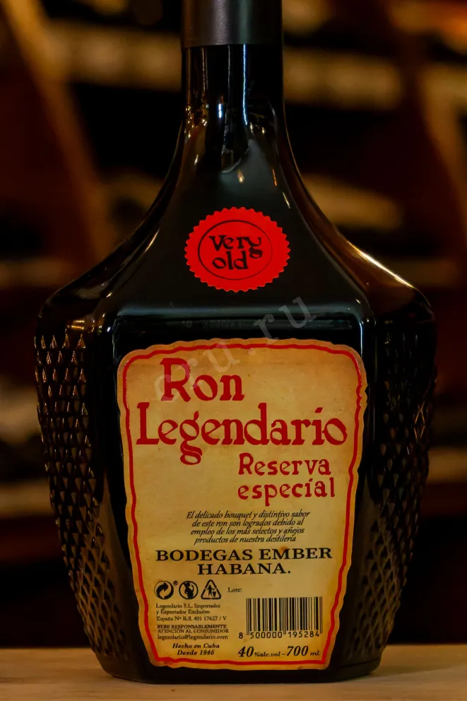 В магазине Крю Профи Legendario Ron Reserva Especial in gift box 0.7 л