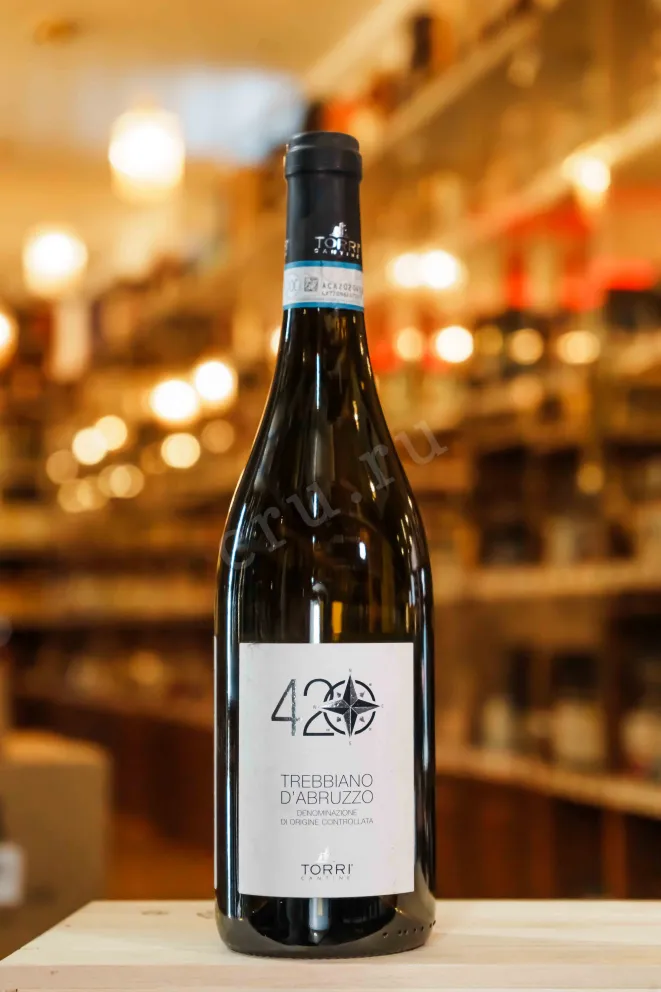 В магазине Крю Профи Torri Cantine 4 20 Trebbiano d'Abruzzo DOC 2021 0.75 л