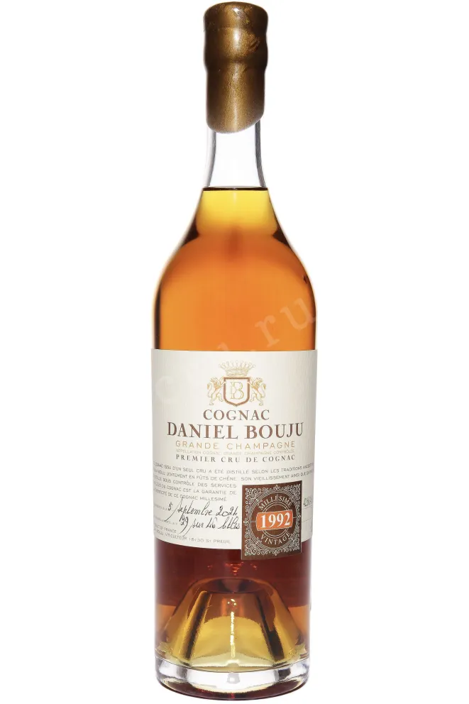 Бутылка Daneil Bouju Grande Champagne Premier Cru De Cognac in gift box 1992 0.7 л