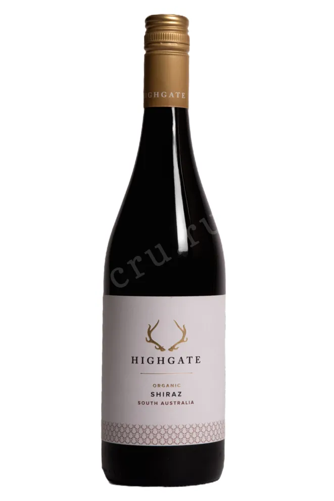 Вино Highgate Organic Shiraz 2021 0.75 л