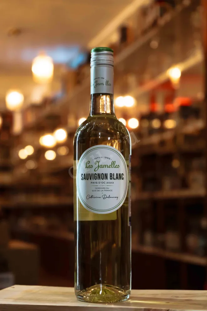 В магазине Крю Профи Les Jamelles Sauvignon Blanc 2023 0.75 л