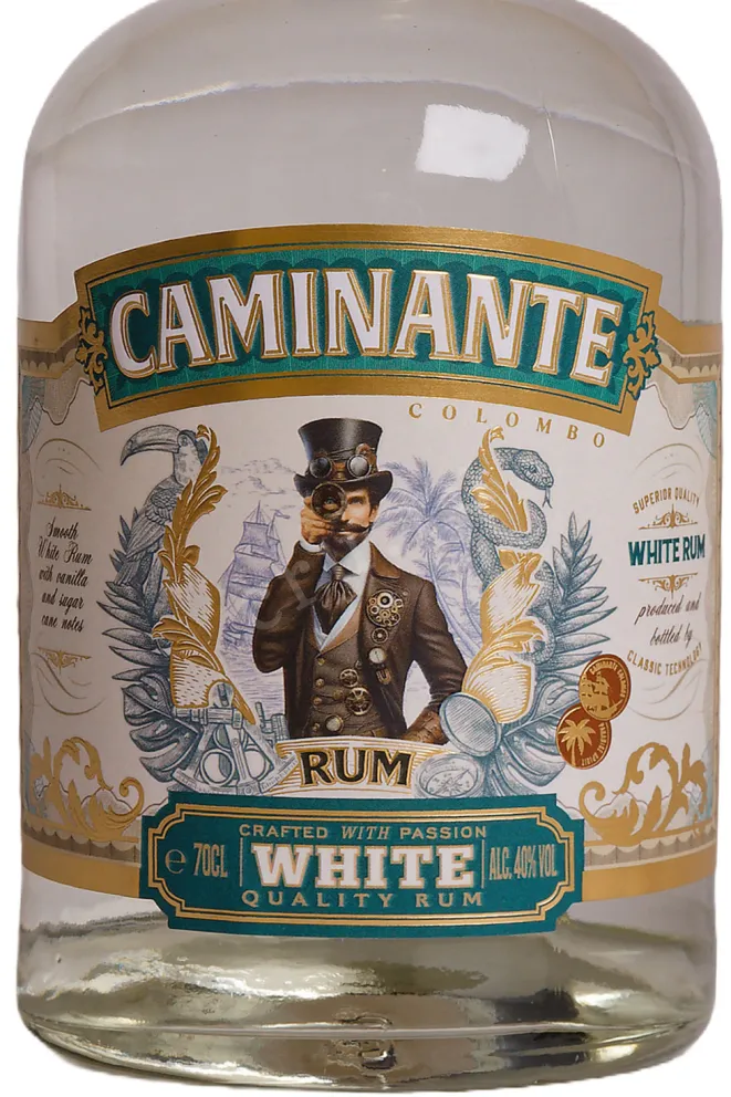 Этикетка Caminante Colombo White