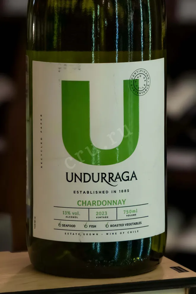В магазине Крю Профи Undurraga Chardonnay 2023 0.75 л