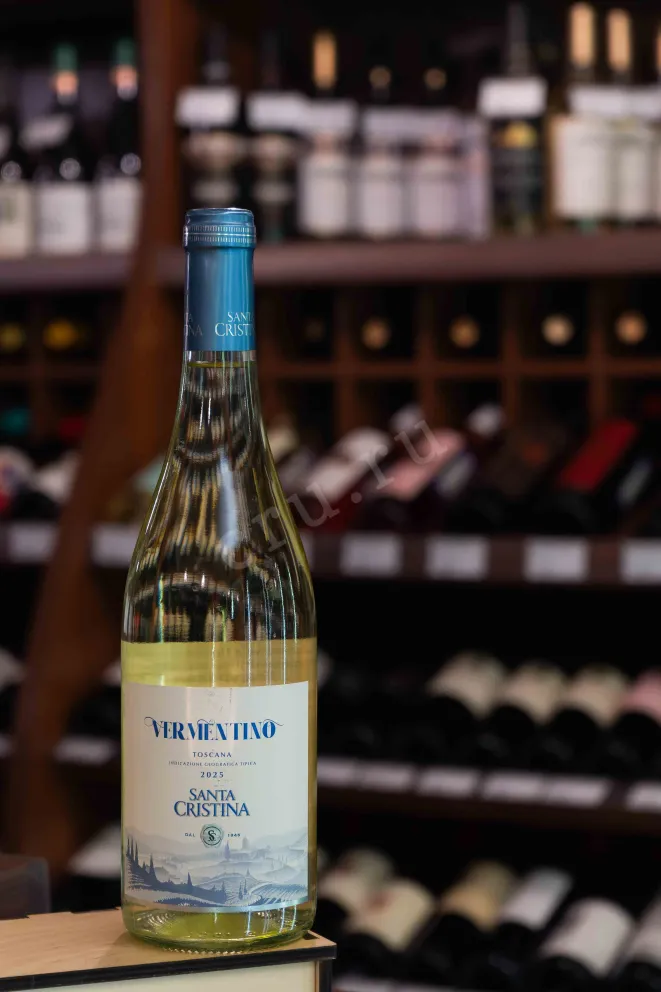 В магазине Крю Профи Santa Cristina Vermentino Toscana IGT 2025 0.75 л