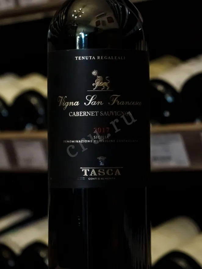 В магазине Крю Профи Tasca d'Almerita Vigna San Francesco Cabernet Sauvignon  2017 0.75 л