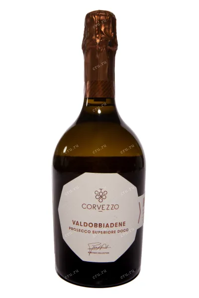 Игристое вино Corvezzo Prosecco Valdobbiadene Superiore DOCG Brut 2023 0.75 л