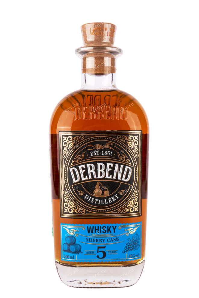 Виски Derbent Distillerie Sherry Cask 5 years  0.5 л