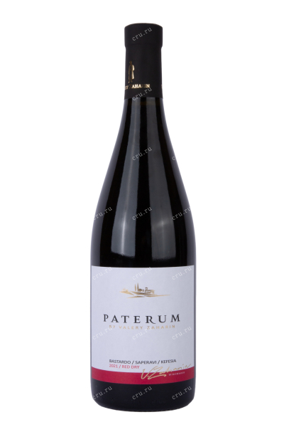 Вино Патерум Бастардо-Саперави-Кефесия 2021 0.75 л