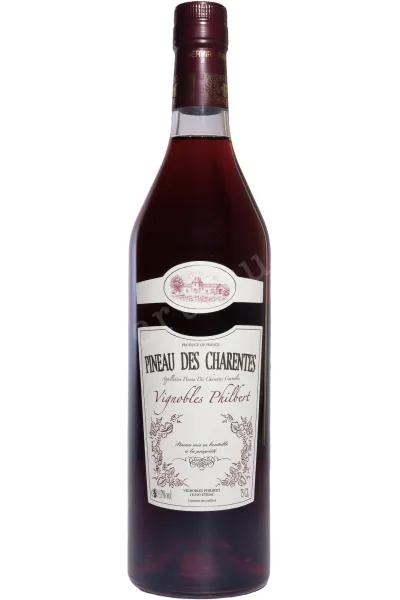 Пино де Шарант Vignobles Philbert Rouge 2021 0.75 л