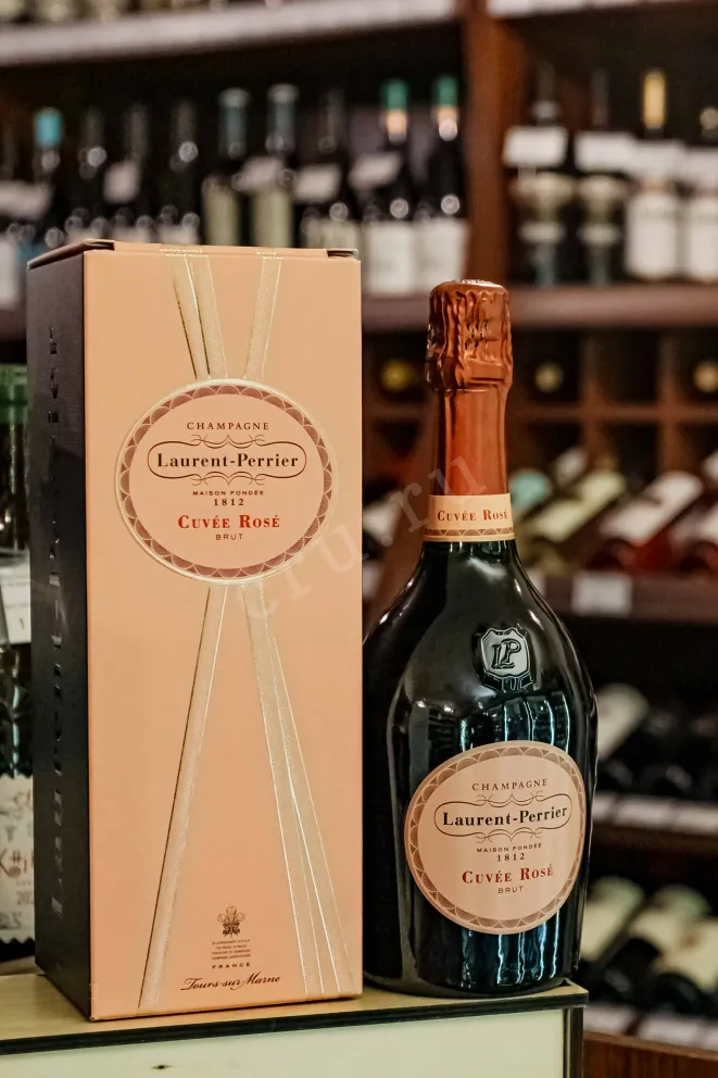 В магазине Крю Профи Laurent-Perrier Cuvee Rose Brut gift box 2021 0.75 л