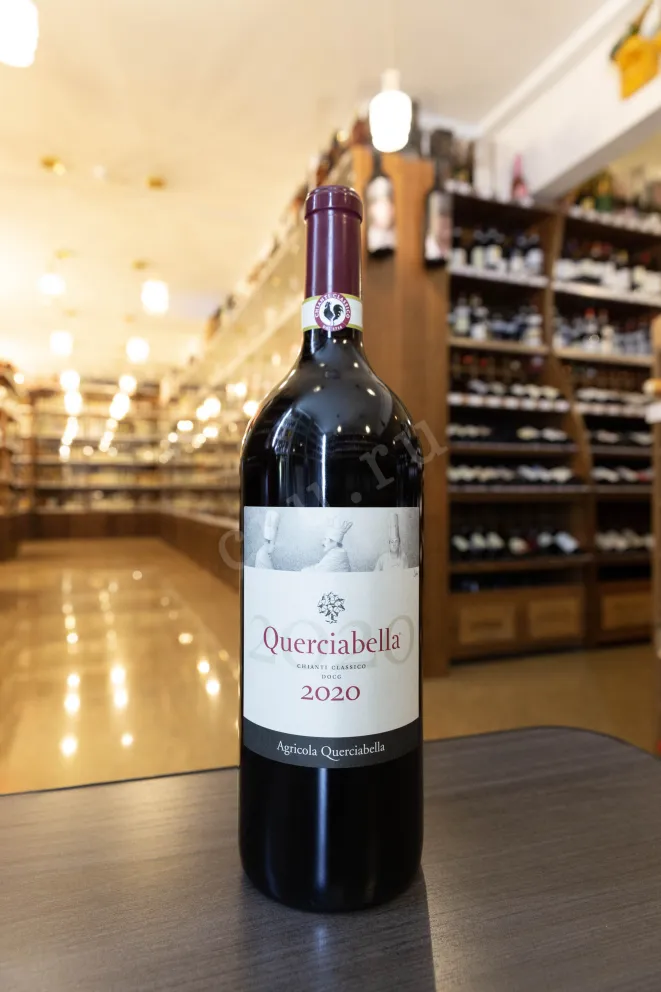 В магазине Крю Профи Querciabella Chianti Classico in wooden box 2020 1.5 л