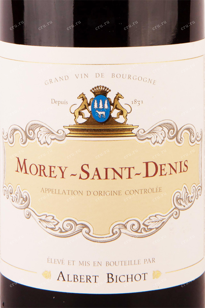 Этикетка Albert Bichot Morey-Saint-Denis 2013 0.75 л