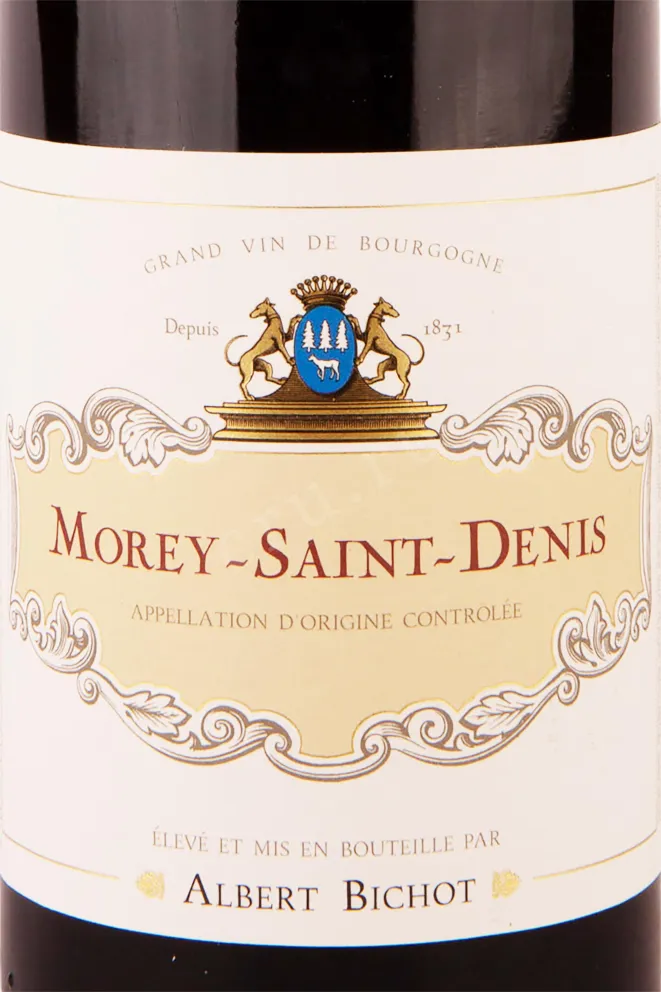 Этикетка Albert Bichot Morey-Saint-Denis 2013 0.75 л