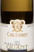 Этикетка Carl Loewen Riesling Quant 2023 0.75 л