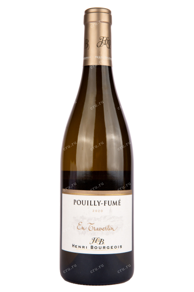 Вино Pouilly-Fume En Travertin 2021 0.75 л