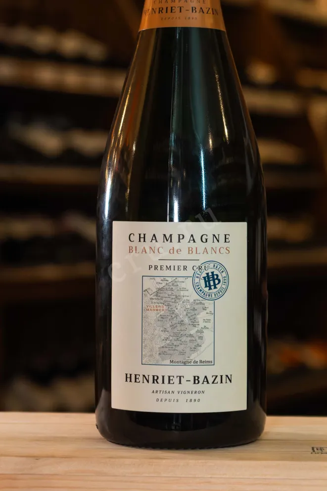 В магазине Крю Профи Henriet-Bazin Premeier Cru Blanc de Blancs Extra Brut 2019 0.75 л