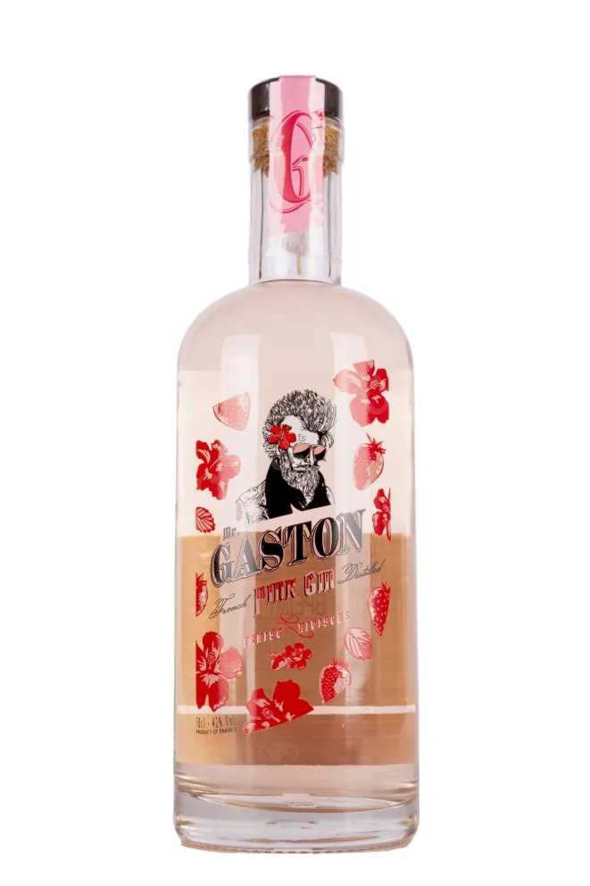 Джин Mr Gaston Pink Gin  0.7 л
