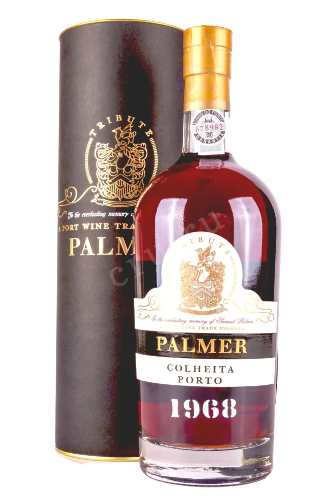 Портвейн Palmer Colheita Porto in tube 1968 0.75 л