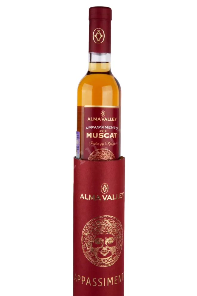 В тубе Alma Valley Muscat Appassimento in tube 2018 0.375 л