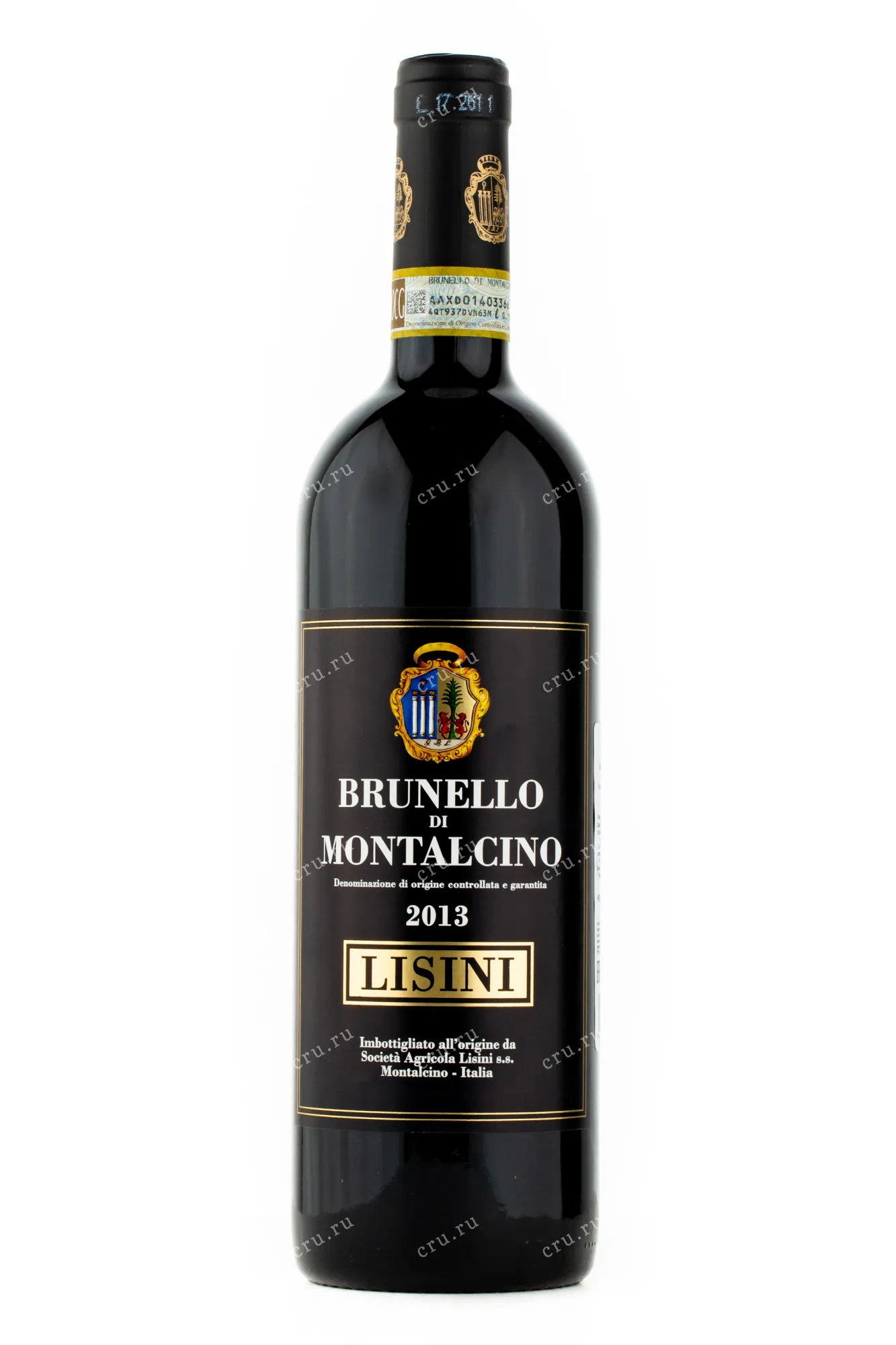 Фото — Вино Lisini Brunello di Montalcino red dry 2013 0.75 л