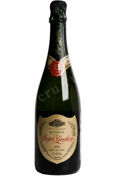 Игристое вино Roger Goulart, Reserva Brut Nature 2022 0.75 л