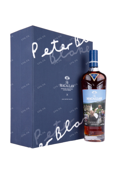 Виски Macallan Sir Peter Blake gift box  0.7 л