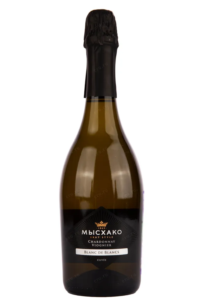 Игристое вино Мысхако Белое из Белого Брют  0.75 л