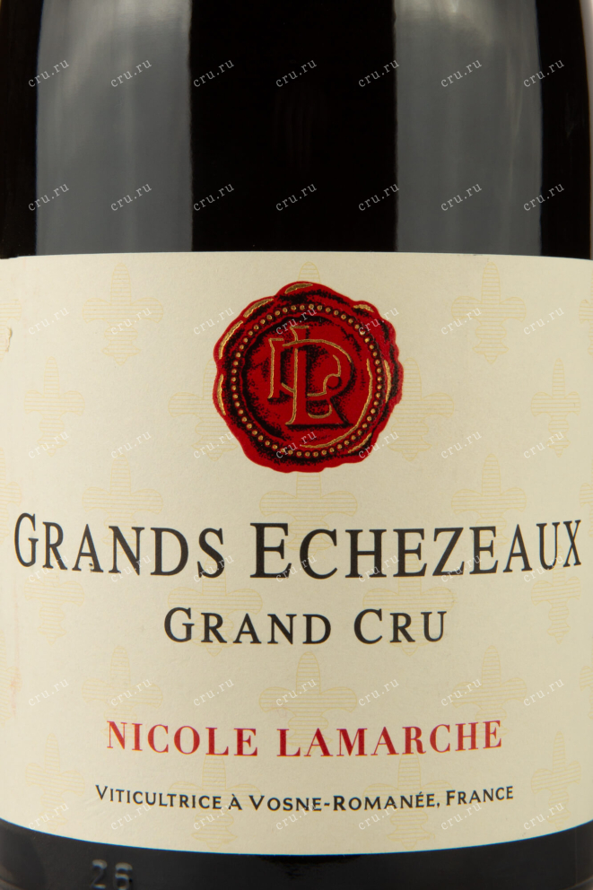 Этикетка Grands Echezeaux Grand Cru Nicole Lamarche 2019 0.75 л