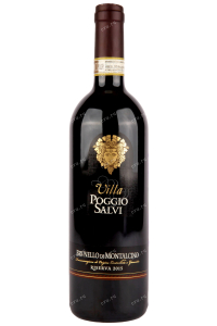 Вино Villa Poggio Salvi Brunello di Montalcino Riserva 2015 0.75 л