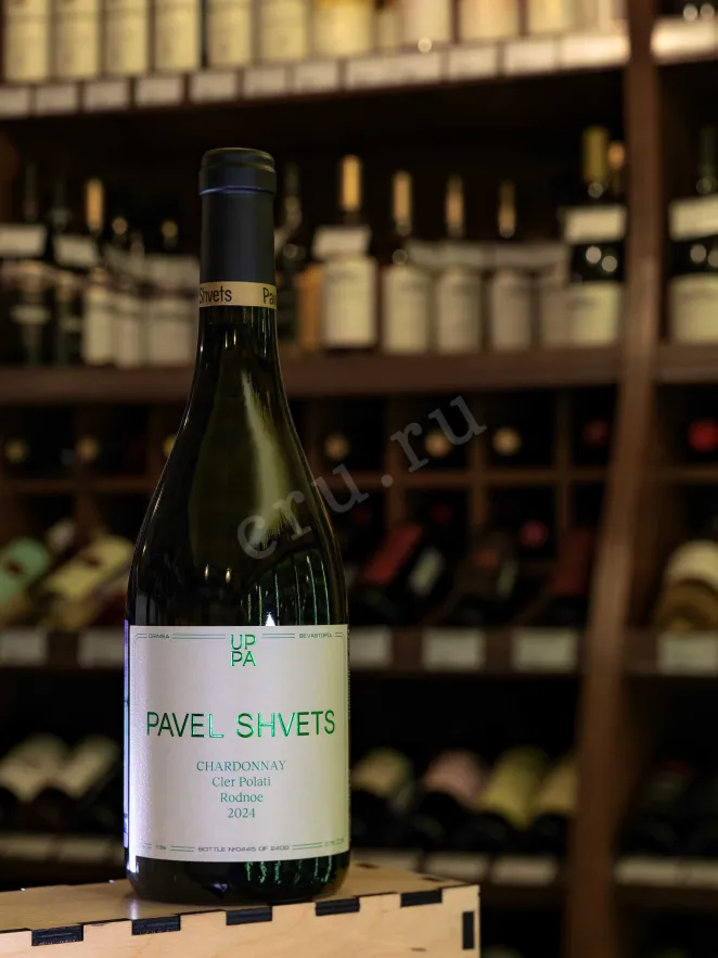 В магазине Крю Профи Pavel Shvets Chardonnay 2024 0.75 л