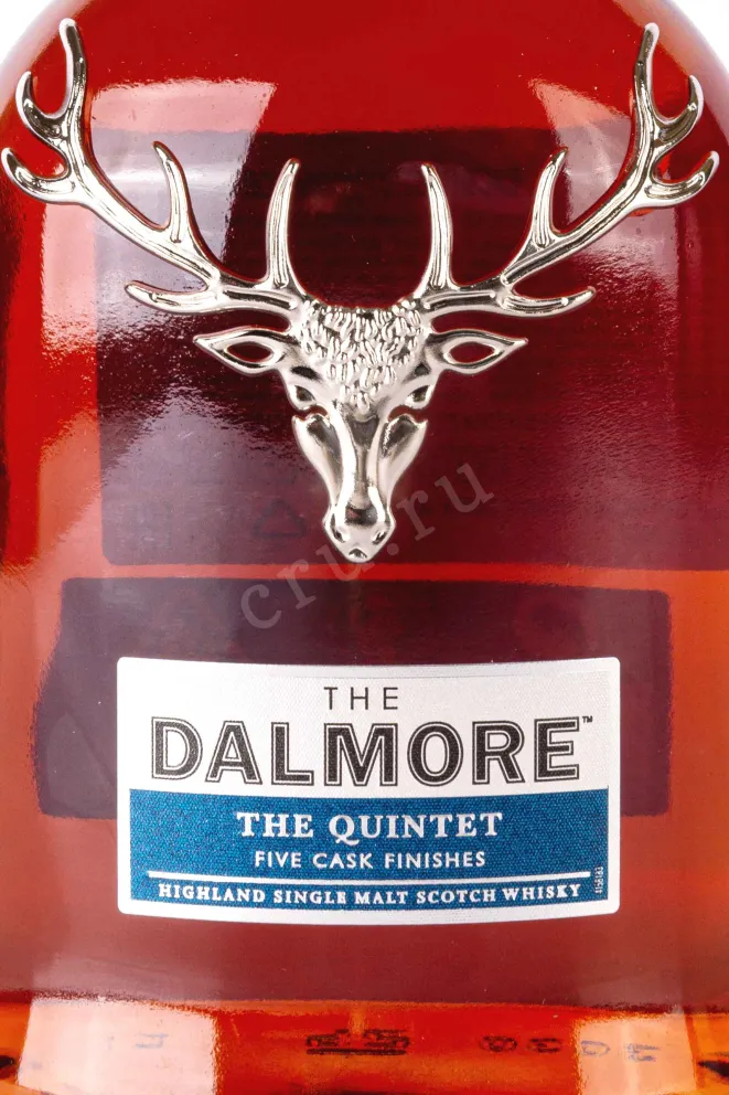 Этикетка Dalmore The Quintet gift box 0.7 л