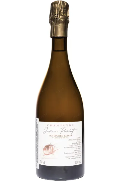 Шампанское Julien Prelat Les Vignes Basses Blanc de Noirs AOC 2022 0.75 л