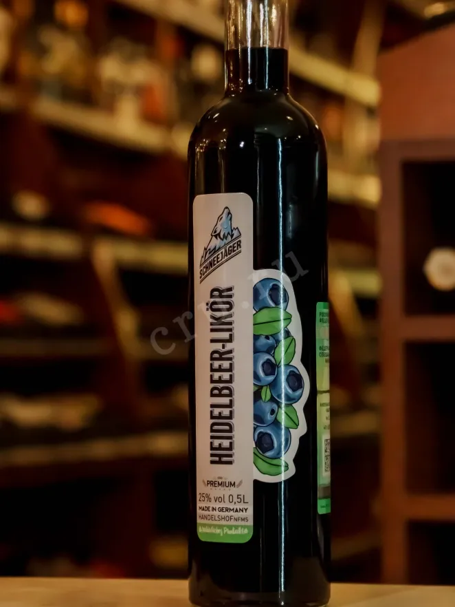 Ликер Schnee Jager Heidelbeer-Likor  0.5 л