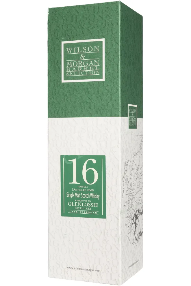 Подарочная коробка Wilson & Morgan Barrel Selection Glenlossie Sherry Finish PX 16 Years Old in gift box 0.7 л